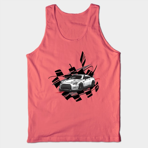 Nissan GTR R35 Tank Top by JDMAPEX